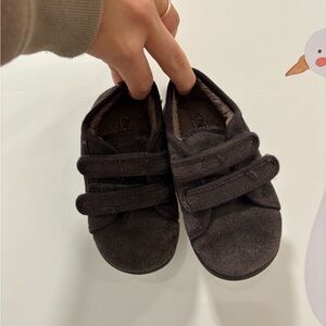 Zara Kids Brown Shoes with Double Straps